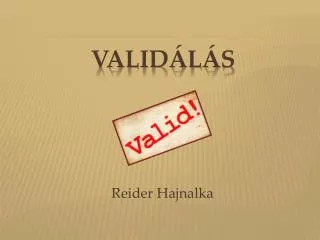 valid l s