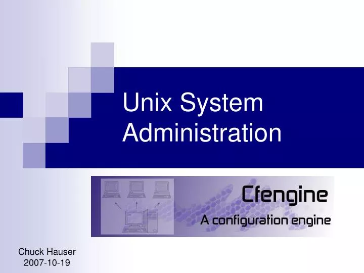 unix system administration