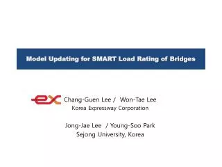 Model Updating for SMART Load Rating of Bridges