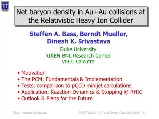 Net baryon density in Au+Au collisions at the Relativistic Heavy Ion Collider
