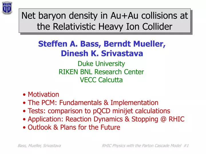 net baryon density in au au collisions at the relativistic heavy ion collider