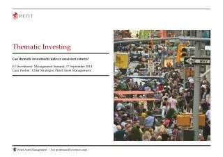 Thematic Investing