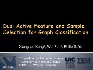 Dual Active Feature and Sample Selection for Graph Classification