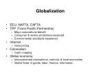 EEU, NAFTA, CAFTA TPP (Trans Pacific Partnership) Major corporations benefit - slide 1