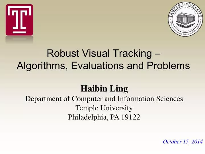 robust visual tracking algorithms evaluations and problems