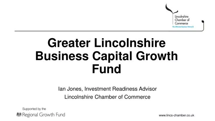 greater lincolnshire business capital growth fund