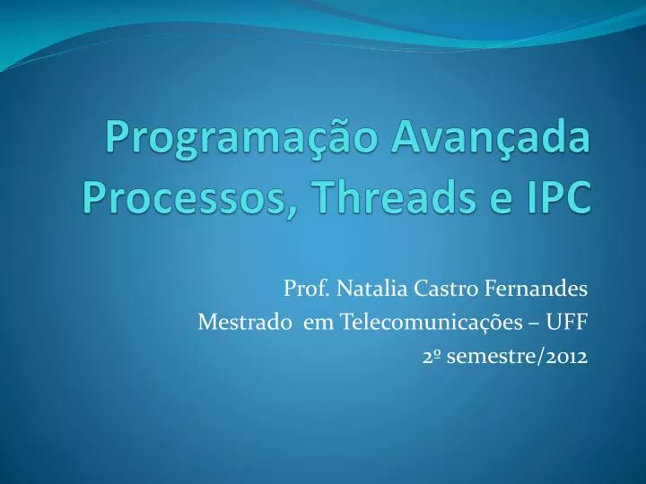 programa o avan ada processos threads e ipc