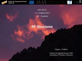 RF Structures