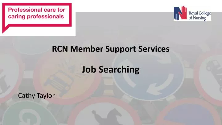 rcn member support services job searching