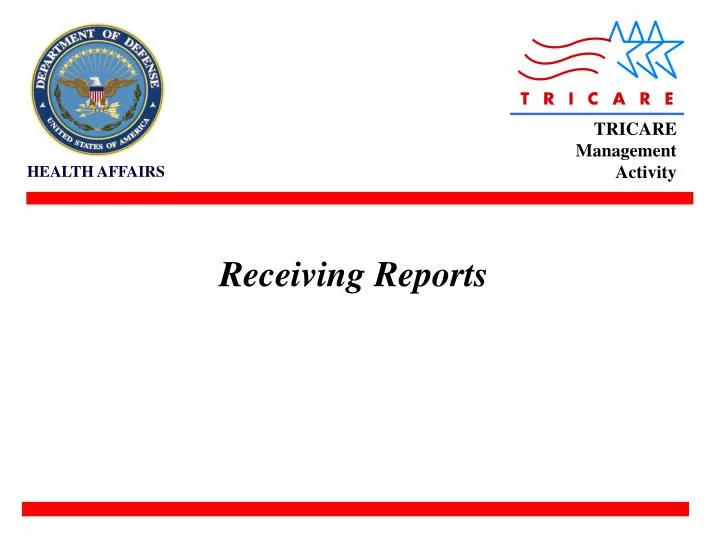 receiving reports