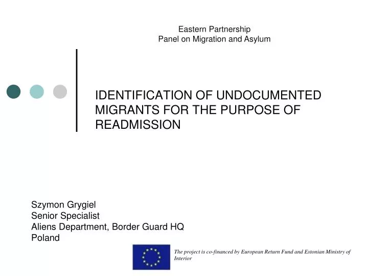 identification of undocumented migrants for the purpose of readmission
