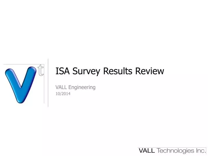 isa survey results review