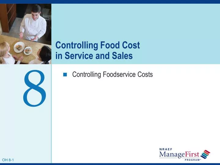 controlling food cost in service and sales