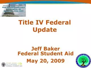 Title IV Federal Update