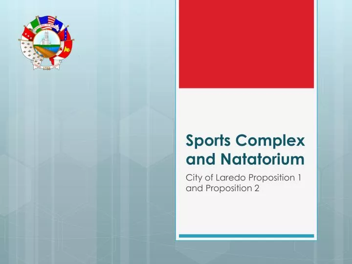 sports complex and natatorium