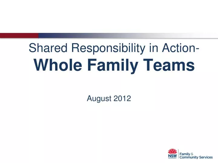 shared responsibility in action whole family teams
