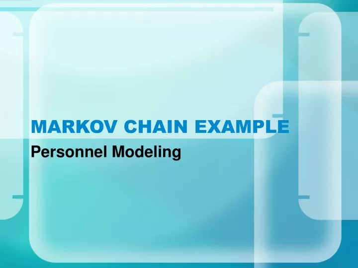 markov chain example