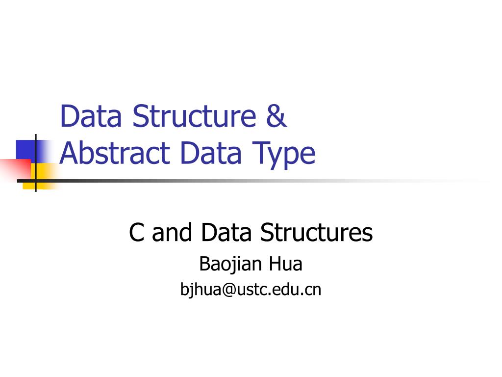 Data Structure &amp; Abstract Data Type - slide 1