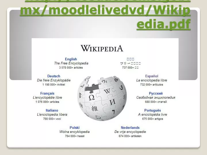 http cosdac sems gob mx moodlelivedvd wikipedia pdf