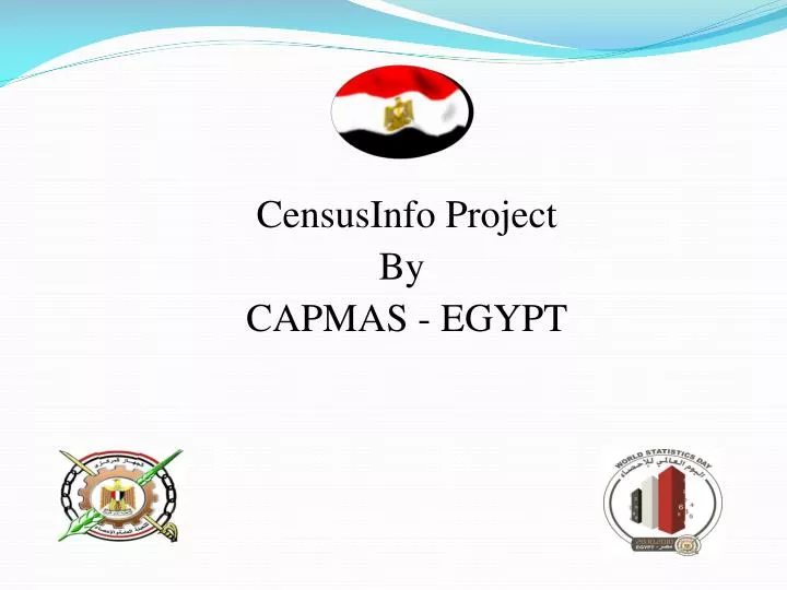 censusinfo project by capmas egypt