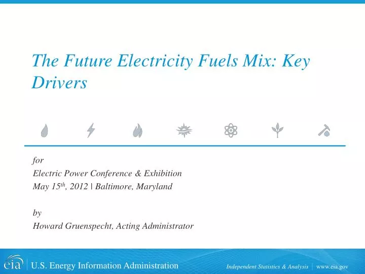 the future electricity fuels mix key drivers