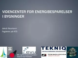 videncenter for energibesparelser i bygninger