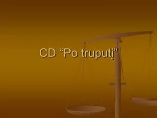 cd po truput