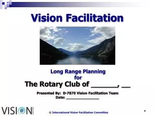 Vision Facilitation