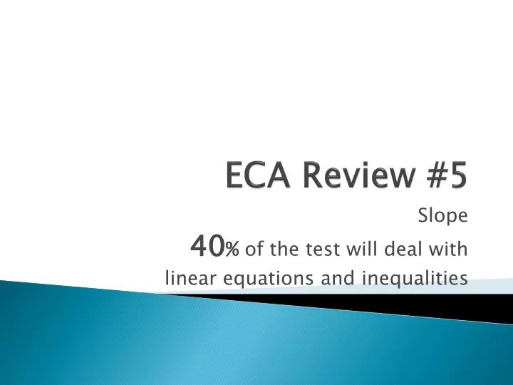 eca review 5
