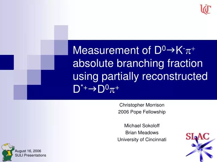 measurement of d 0 g k p absolute branching fraction using partially reconstructed d g d 0 p