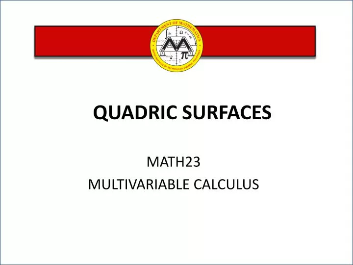math23 multivariable calculus