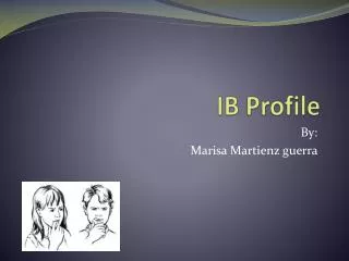 IB Profile
