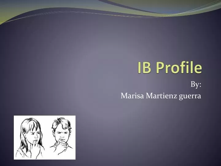 ib profile
