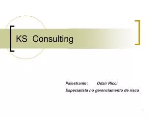 ks consulting