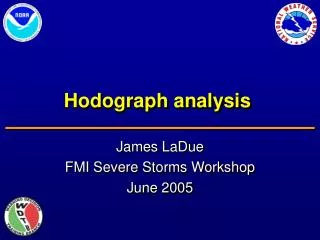 Hodograph analysis