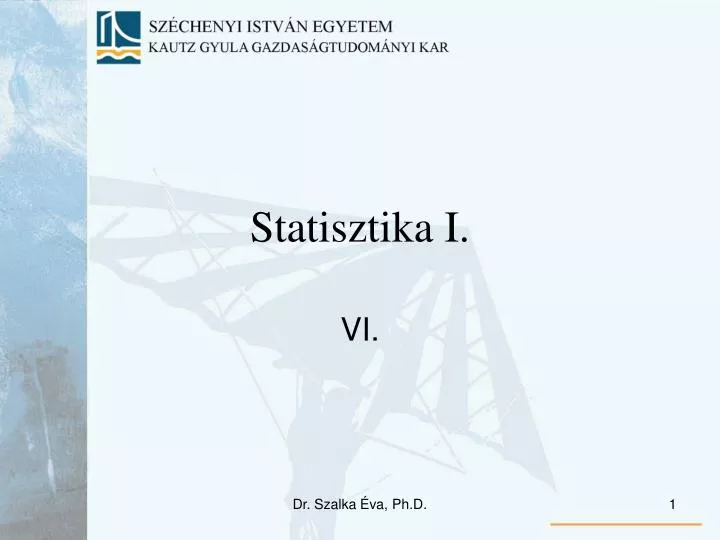 statisztika i