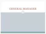 GENERAL MANAGER - slide 1