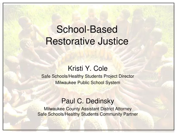 school based restorative justice