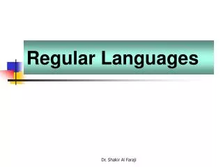 Regular Languages