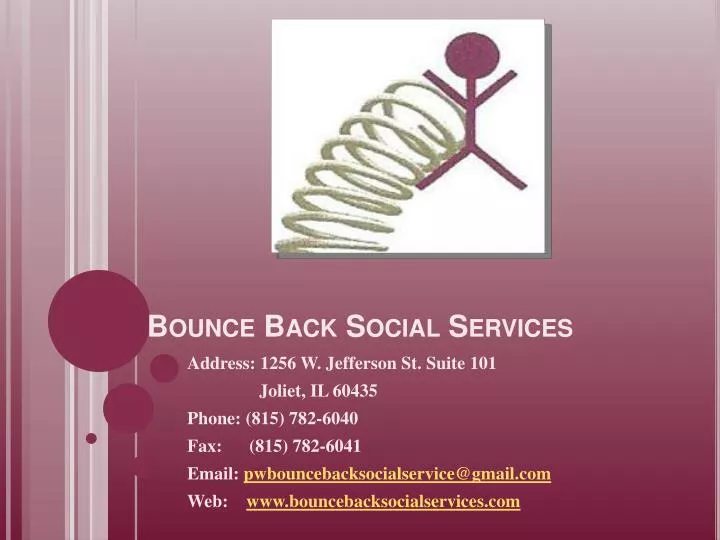 bounce back social services