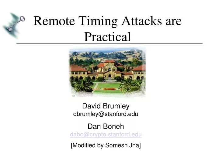 remote timing attacks are practical