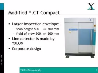 Modified Y.CT Compact