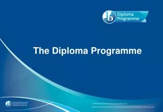 The Diploma Programme