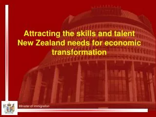 Attracting the skills and talent New Zealand needs for economic transformation