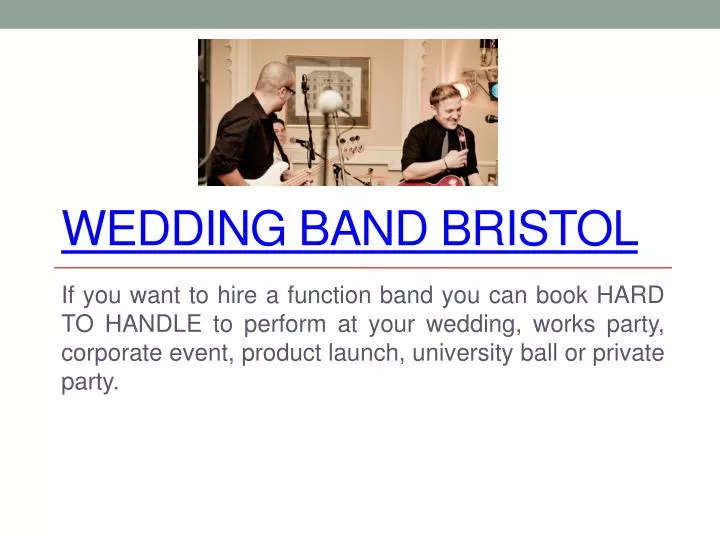 wedding band bristol