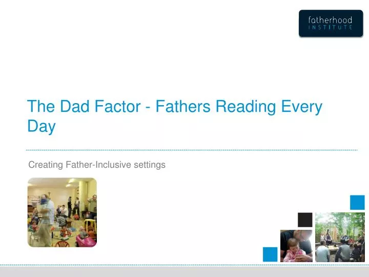 the dad factor fathers reading every day