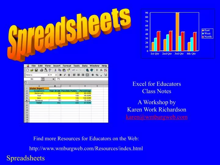 spreadsheets