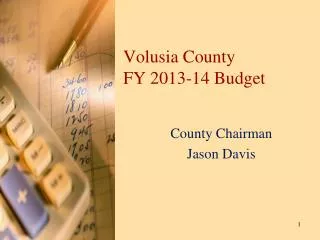 Volusia County FY 2013-14 Budget