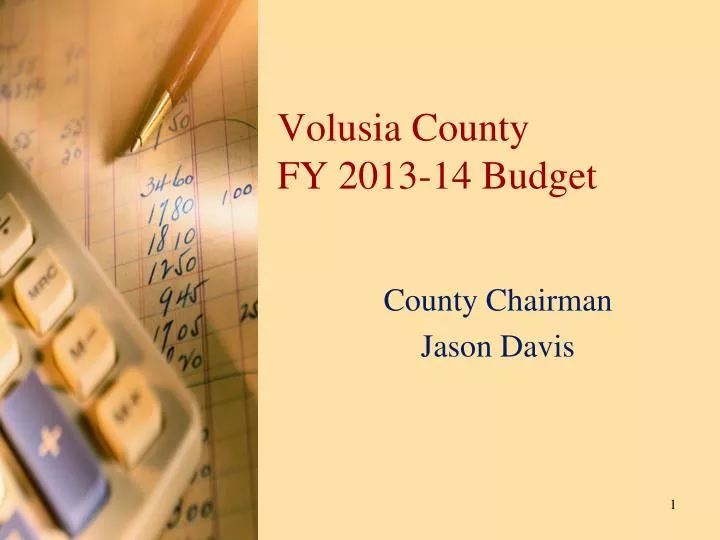 volusia county fy 2013 14 budget