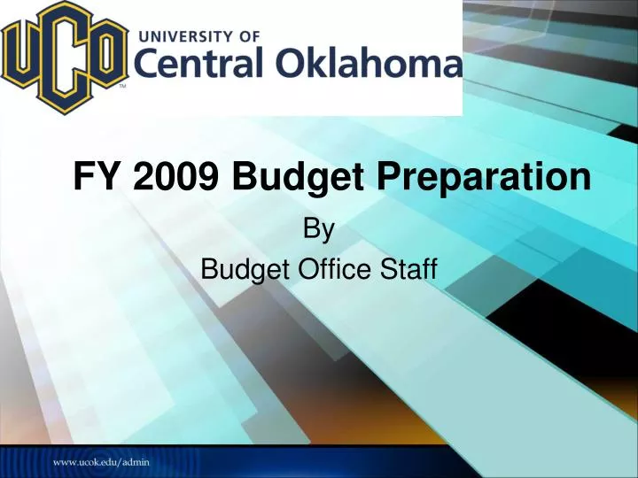 fy 2009 budget preparation
